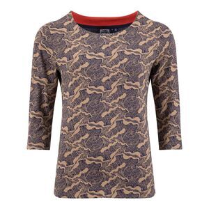 Weird Fish Womens/Ladies Rachel Printed Jersey T-Shirt / Tan